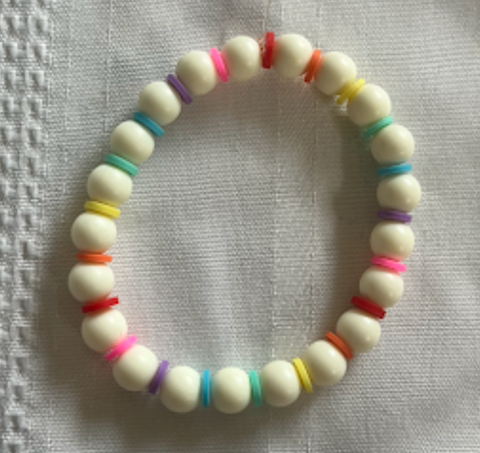 Clay Bead Bracelet (multicolor)