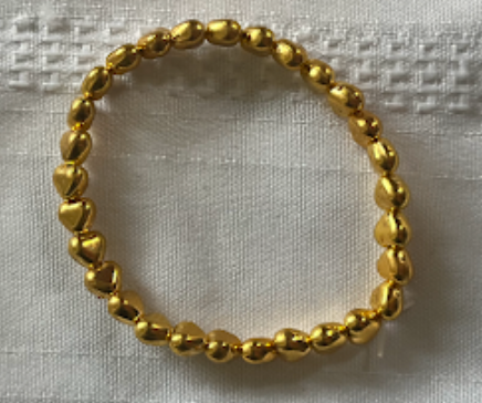 Beaded Bracelet (gold)