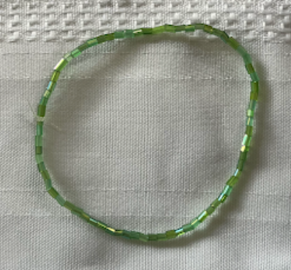 Beaded Bracelet (green)