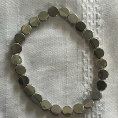 Beaded Bracelet (silver)